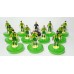 Subbuteo Andrew Table Soccer West Bromwich Albion 2018-19 away kit on Classic Hasbro Bases